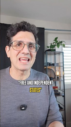 Declaration of independence: free states, not one nation ￼