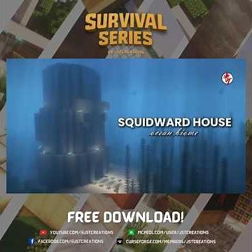 Minecraft Modern House - Plains Biome by JSTCreations #survivalminecraft #jstcreations #minecraft