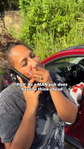 Anil & Kineta James on Instagram: "It’s a lucky ting I make sure to put things in place just incase💆🏾‍♂️ I’ll be waiting for my trophy 🏆 ☺️ #humor #comedy #live #laugh #love #husbandandwife #couple"