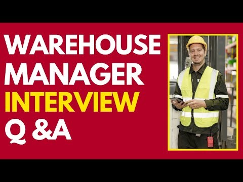 Top 25 Warehouse Manager Interview Questions and Answers for 2025