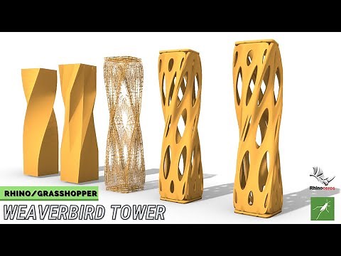 Grasshopper Tutorial (weaverbird TOWER DESIGN)