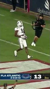 O'mega Blake with touchdown catch from Tyriq Starks vs. Fla. Atlantic