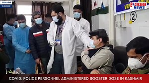 5.8K views · 29 reactions | COVID: Police Personnel Administered Booster Dose In Kashmir | Daily Excelsior | Facebook