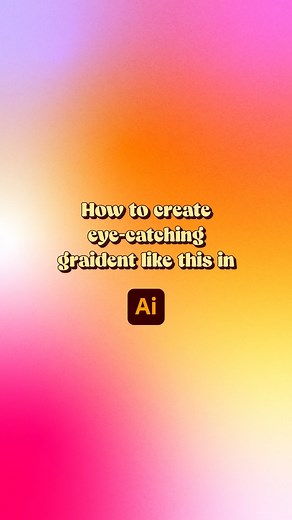 Monika Verma on Instagram: "How to use free form gradient in @adobe illustrator #adobe #adobeillustrator #adobedesign #freelanceillustrator #illustratortips"