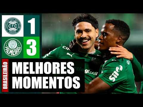 CORITIBA 1 X 3 PALMEIRAS | MELHORES MOMENTOS | BRASILEIRÃO 2026