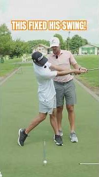 Student’s Follow Through TRANSFORMED! #shorts #golf #golfer #golfswing #ericcogorno