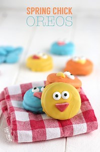 Spring Chick Oreos