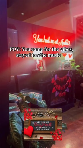 Amelias Cocina Mexicana in Rowlett Tx on Instagram: "POV: your Valentine’s weekend at Amelia’s — sizzling hot fajitas, a delicious margarita, and music that’ll have you loving your Friday night 🔥🍹🎶 Good food, great vibes, and a night you won’t want to end 💘✨ 📍 3801 Lakeview Parkway, Rowlett TX 📞 469-326-1320 — call for reservations 🍹 Happy Hour 4–7 PM #ameliascocinamexicana #rowlett #rowletttx #livemusic #valentinesday"