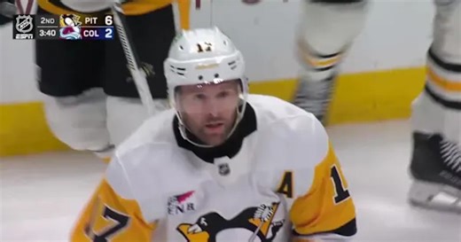 Bryan Rust with a Powerplay Goal vs. Colorado Avalanche