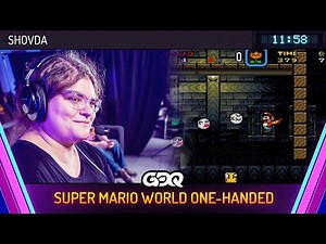 Super Mario World One-Handed by shovda in 11:58 - Awesome Games Done Quick 2026