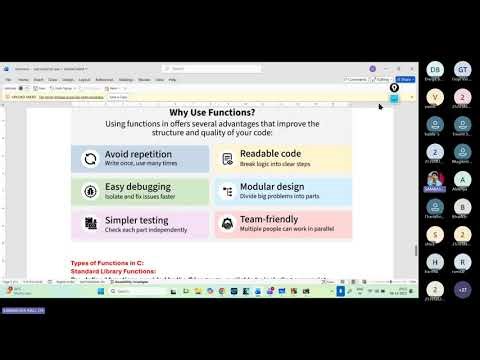 C Class On functions
