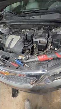 Changing starter on 2012 Kia sorento 3.5 V6
