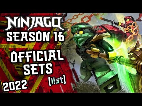 Ninjago™ SEASON 16 OFFICIAL SETS REVEALED! (List) - 2022 - HD - ©Samfire