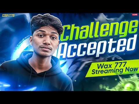 FREEFIRE LIVE MALAYALAM "WAX777" 100Gold Medal??!💀📈 #freefire