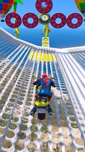 Spiderman crazy bike stunt | SuN on PS