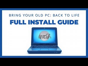 Bring Your Old PC Back To Life - How To Install AntiX Linux