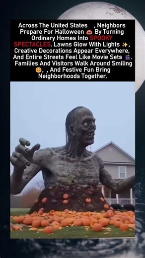 Halloween Decorations Turn U.S. Neighborhoods Into Creative Spectacles