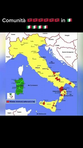 Secondo voi quante comunità arberesh ci sono in Italia #foryou #fyp #shqip #shqipe #shqiptar #albania #shqiperia