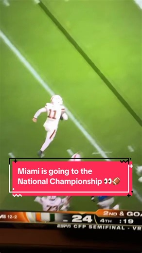 Miami vs Ole Miss was a College Football Playoff instant classic, as Miami wins the Fiesta Bowl and is moving on to the National Championship. Carson Beck drove Miami down the field to score the game winning touchdown in the final seconds and the Hurricanes will play at home in the national championship game #collegefootball #collegefootballplayoff #miami #olemiss #cfp
