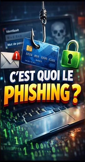 🎣 C’est Quoi Le Phishing ? Comment Éviter Cette Arnaque En Ligne #phishing #cybersecurite #hackers