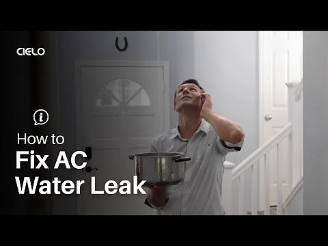 How to Fix AC Water leak
