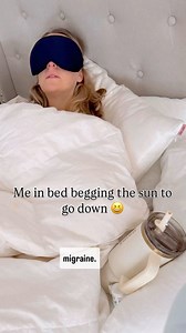 Have you ever had a migraine? Like a for real migraine?! I thought I had before, but no way. I’ve never had that kinda pain! …oh my goodness, I genuinely thought at one point I could be dying.😩😅 I shared this in my IG stories and I can’t believe how many people get migraines! I had my first one and I was OUT OF COMMISSION! At one point I thought maybe I should go to ER bc it was all consuming. My head was pounding, I was throwing up and my vision was blurry - but just in my right eye. It was s