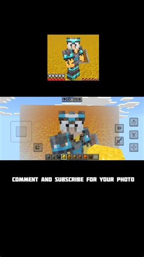 LIKE SUBSCRIBE AND THEN COMMENT FOR YOUR CHANNEL LOGO 😄 #minecraft #challenge #channellogo