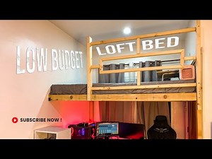 DIY LOW BUDGET LOFT BED |BAYANIHAN FLATS | Part 1