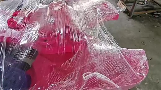 Hydraulic double-cylinder shear delivered