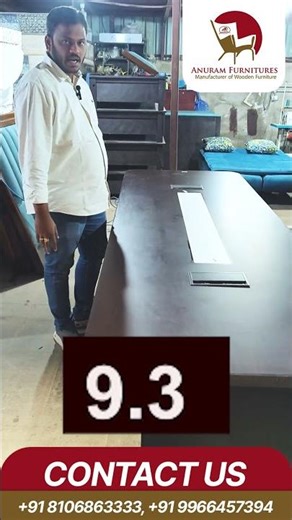 ✨ Customised Conference Room Tables by Anuram Furniture ✨