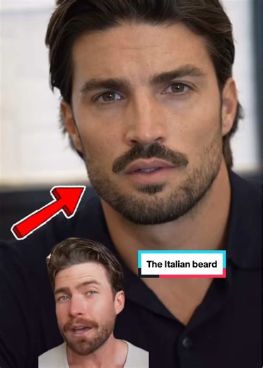 This is how to shave the Italian beard at home🫱🏼‍🫲🏼 #italianbeard #beard #barber