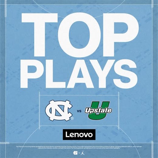 Carolina Basketball on Instagram: "Top plays 🆚 USC Upstate"
