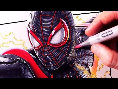 Let's Draw SPIDER-MAN: MILES MORALES - FAN ART
