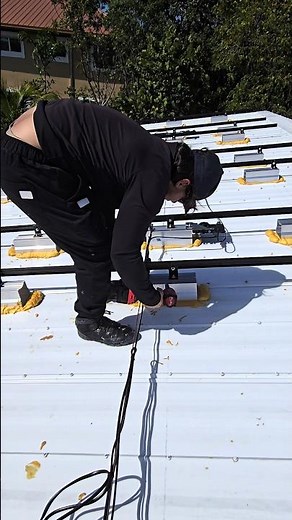 🔥Installing Solar with Solar Stack in Minutes! 🔥🔩 #solarstack #electicity #enphase