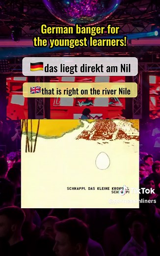 Learn German with Schnappi the Crocodile | Lyrics and Translation