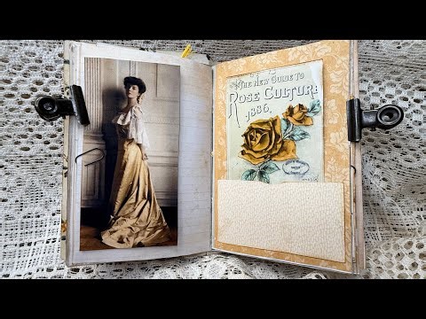 Mini Junk Journal Tutorial and Flip Through