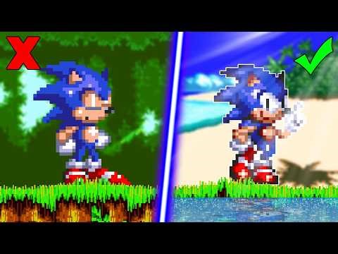 Sonic 3 A.I.R - Pre rendered Sonic