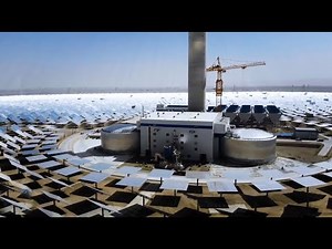 China’s world’s largest Super Mirror solar power plant in gobi desert! Insane power capacity