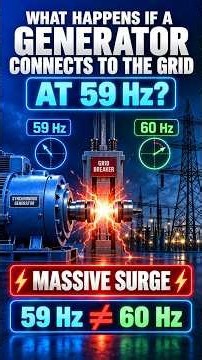 What Happens If a Generator Connects to the Grid at 59 Hz?
