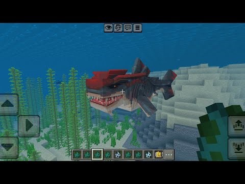Shark Addon in Minecraft PE/BEDROCK
