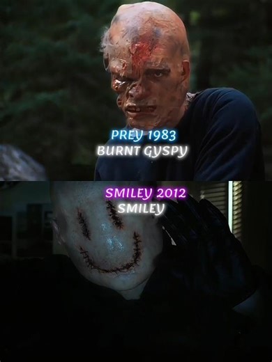 Burnt gyspy ( prey 1983 ) vs smiley ( smiley 2012 ) #goviralnow#100likes#trending#shortsfeed