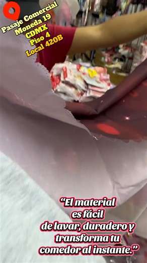 1.3K reactions · 76 shares | ️ Juego de mantel con 6 fundas — ¡bonito, práctico y económico!   Modelos diferentes y listos para llevar.  ¡Haz que tu comedor luzca nuevo! #DecoraciónHogar #MantelesBonitos #HogarConEstilo #TiendaDeDecoración #OfertasDeHogar #ComedorBonito #Decoración2025 #IdeasParaTuCasa | Bolsas AH moda y accesorios | Facebook