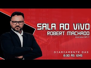 DAY TRADE AO VIVO com Robert Machado CNPI - 13/03/2026 | Mini-índice, Minidólar e Bitcoin