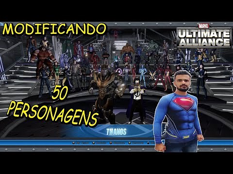 Como modificar os personagens de Marvel Ultimate Alliance - Tutorial 2023