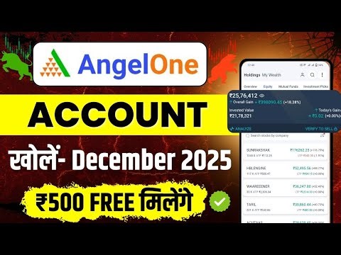 Angel One Account Opening 2025 | Angel One App Account Kaise Banaye | How to Open Demat Account