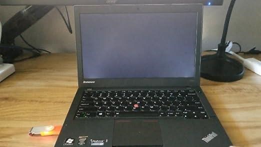 Booting from a Linux flash drive.