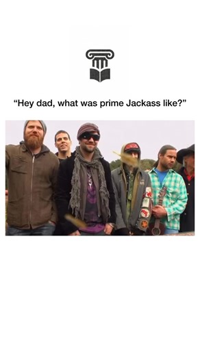 History on Instagram: "2000: Jackass exploded onto television by throwing out every rule of traditional entertainment. Instead of polished stunts or scripted comedy, it delivered raw chaos, pain, and stupidity with full commitment. Johnny Knoxville and the crew turned everyday objects into hazards, their own bodies into punchlines, and embarrassment into an art form that felt shocking and honest at the same time. What made Jackass work wasn’t just the danger, it was the chemistry. The cast laugh