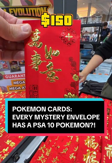 PSA 10 Surprise: 10 Pokémon Mystery Envelopes Opened