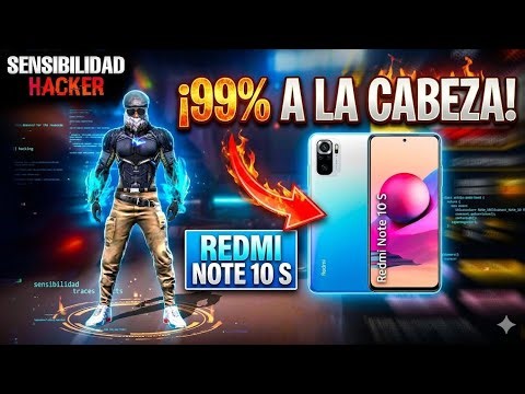 ⚡ Sensibilidad para DAR TODO ROJO Redmi Note 10S 🔥 100% PRECISIÓN 2026