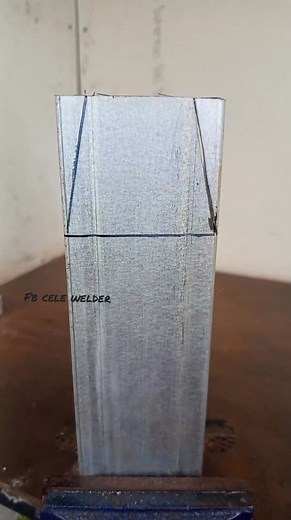 13K reactions · 503 shares | Welder's trick for making metal joints on lightweight steel. #welding #welder #metalwork #fabrication | Cele Welder | Facebook